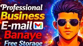 Free Professional Business Email 😍 | Step By Step Hindi Guide