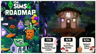 *NEW* Sims 4 ROADMAP! Enchanted by Nature Confirmed!