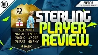 FIFA 16 - IF STERLING PLAYER REVIEW (83) - FIFA 16 Ultimate Team