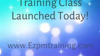 PMP &reg; Online Training Class Launched Today!