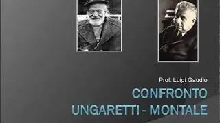 Confronto tra Ungaretti e Montale