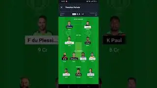 SLK vs GUY Dream11, SLK vs GUY Dream11 prediction, SLK vs GUY Team Today,CPL T20 Dream11 Team Today