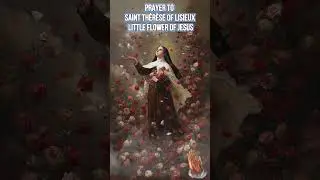 🌸 Молитва Святой Терезе из Лизьё &ndash; Маленький Цветок Иисуса ✝️🕊️