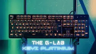 THE G-LAB Keyz PLATINIUM - Le clavier m&eacute;canique low profile