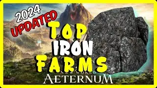 Where to farm iron ore FAST in New World Aeternum 2025
