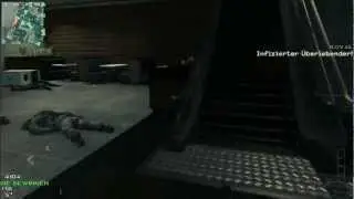 Call of Duty MW3 INCREDIBLE Knife Quad Feed round winning Kill!