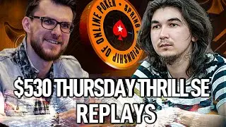 SCOOP AP $530 KO ThePateychuk | F1oba | MiracleQ Final Table Thursday Thrill SE Poker Replays