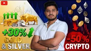 Gold & Silver Roar as Crypto Crashes! 🚀