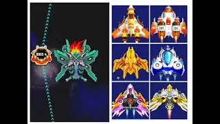 Space Shooter. Which aircraft is better against the Boss 4?