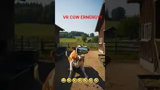 Cow in VR Breaks the Internet/You Have to See This!🤣