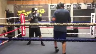 Amateur Sparring session