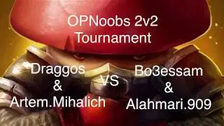 OPNoobs 2v2 Tournament | Bo3essam & Alahmari.909 VS Draggos & Artem.Mihalich | Mushroom Wars 2