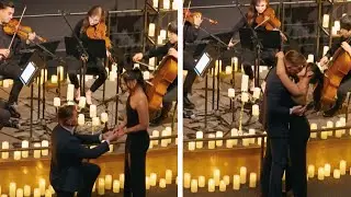 Boyfriend Plans Extravagant Proposal for Girlfriend &ndash; She Says Yes!
