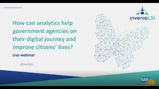 How can analytics help government agencies on their digital journey and improve citizens&rsquo; lives?
