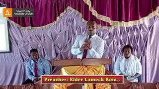 Here are highlights from our uplifting service today, led by Elder Lemeck Rom.