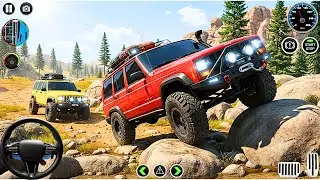 4x4 Offroad Jeep Driving Simulator 3D - Drive SUV Jeep Offroad Game - Android Gameplay