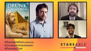 Creator Achievement Award: Derek Waters (Drunk History) Full Interview | Stareable Fest