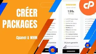 Créer de packages _Cpanel & WHM