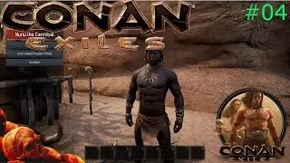 Conan Exiles #04 exploreing the ruins and talking to nunu the cannibal