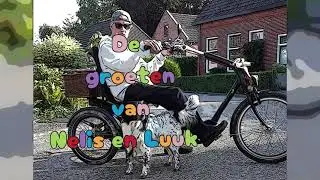 Rondje fietsen Bierum, Losdorp Spijk. Cartoon