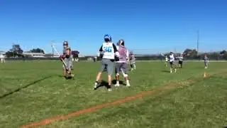 Dominic Atwell Lax- Huge Hit from 14 yr old on Senior