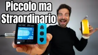 SkyRC B6 Neo Mini Caricabatterie con doppia alimentazione a 30€ (testa anche i cavi USB-C)