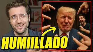 UN HUMORISTA DESTRUYE A DONALD TRUMP. EL PRESIDENTE NARANJA PIERDE.