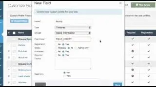 JomSocial 3.1 Personalize Profile - Customize your social network