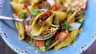 Instant Pot Taco Pasta | 5 Ingredient Recipe