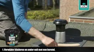Bison Rubber Seal - Hoe maak je een dakdoorvoer waterdicht?