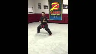 Z-Ultimate Self Defense Studios - form: Pinan 4.