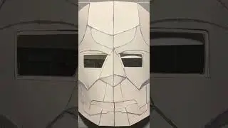 Posterboard Dr.Doom Mask⬜️ From Marvel Studios Avengers Doomsday #posterboard #paper #paint