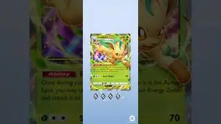 Leafeon ex & Glaceon ex | Pokemon tcg pocket game