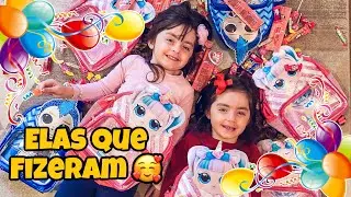 PREPARATIVOS PARA A FESTA - FIZEMOS AS LEMBRANCINHAS | Jéssica e as Gêmeas