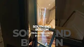 FOR RENT: Newly Renovated 2 Bedroom with Parking in South End Boston $7000 / Month