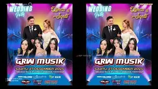 🔴🔵 LIVE || GRW MUSIC || Wedding DIMAS & SEPTI || JAMBANGAN KULON - JAMBANGAN || 27 DESEMBER 2025