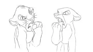 Lion King animation test 