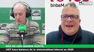 Entrevista en Onda cero a Pedro Fuentes, secretario de Salud Laboral de UGT Madrid