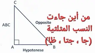 النسب المثلثية (جا ، جتا ، ظا) | trigonometry | الصف التاسع