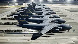 Iran PANIC! 10 U.S. C-17 Globemaster III Units Carrying 1,200 Night Troops Deployed to Middle East