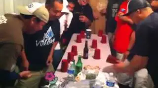 Gamebreakers flip cup drinking game
