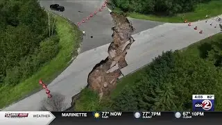 Weeks of repairs remain for washed out section of County Highway U