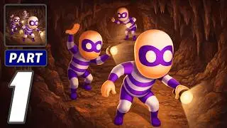 Escape Masters - Gameplay Walkthrough Part 1 - Outsmart Traps Break Free (iOS, Android)