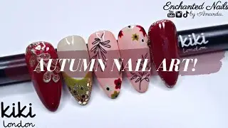 Autumn Nail Art with Gel Polish 🍂 Kiki London Gel Polish Tutorial