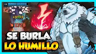 🤣VOLI LETALIDAD 600 AD HAGO LLORAR AL SUPPORT QUE SE ESTUVO BURLANDO 🤣 | LEAGUE OF LEGENDS.