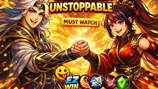 VALE + HANABI = UNSTOPPABLE 💥| BEST Build | Best Combo in Mobile Legends | Easy Win Gameplay