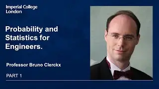Probability and Statistics for Engineers (Part 1 of 8): set theory, events, axioms of probability