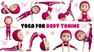 8-Minute Lying Down Yoga for Kids 🛌 Calmness & Full Body Stretch