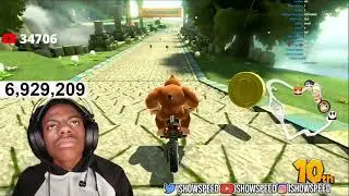 IShowSpeed Rage Quits Mario Kart😂