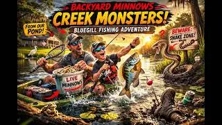 Creek Monsters - A Sunday Creek Adventure with Backyard Minnows